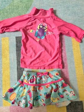 UV Skinz 2T Swimsuit Set with UV Protection